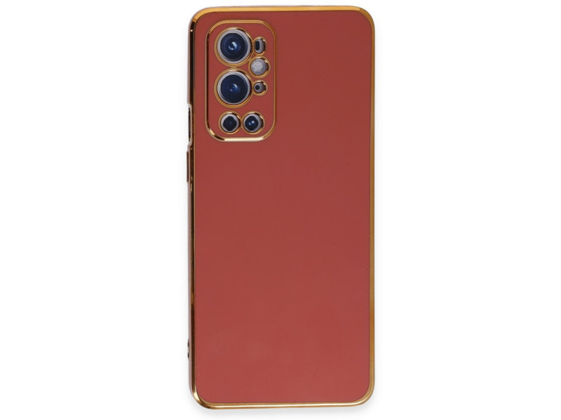 Newface One Plus 9 Pro Kılıf Volet Silikon - Kırmızı