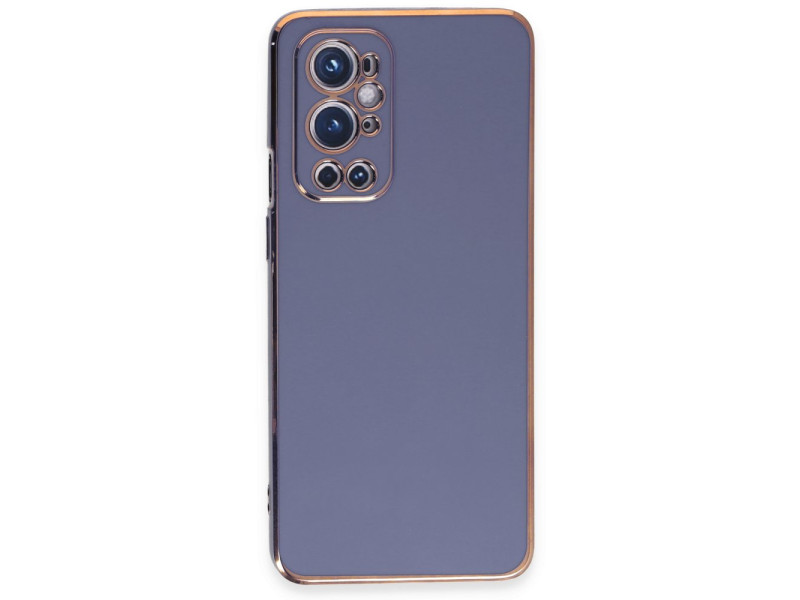 Newface One Plus 9 Pro Kılıf Volet Silikon - Mavi