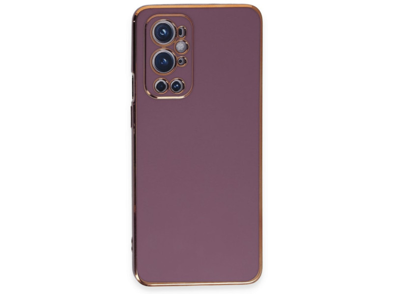 Newface One Plus 9 Pro Kılıf Volet Silikon - Mor