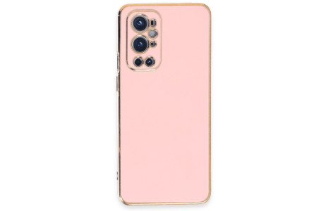 Newface One Plus 9 Pro Kılıf Volet Silikon - Pembe