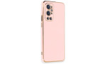 Newface One Plus 9 Pro Kılıf Volet Silikon - Pembe
