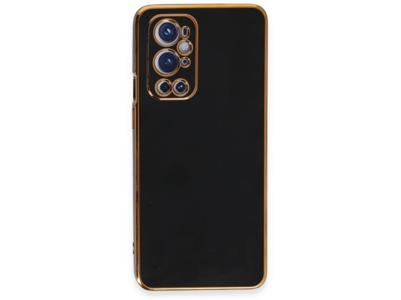 Newface One Plus 9 Pro Kılıf Volet Silikon - Siyah