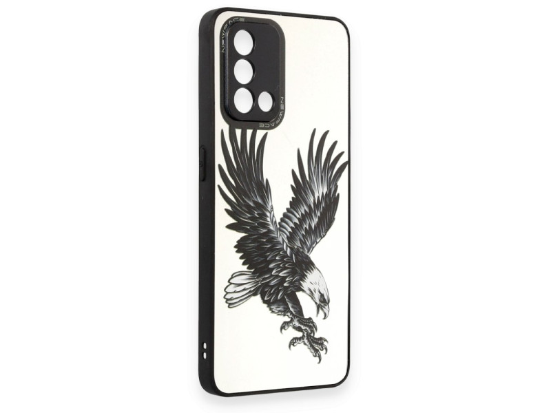 Newface Oppo A74 4G Kılıf Mirror Desenli Kapak - Mirror - 1