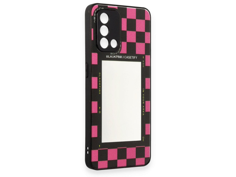 Newface Oppo A74 4G Kılıf Mirror Desenli Kapak - Mirror - 8
