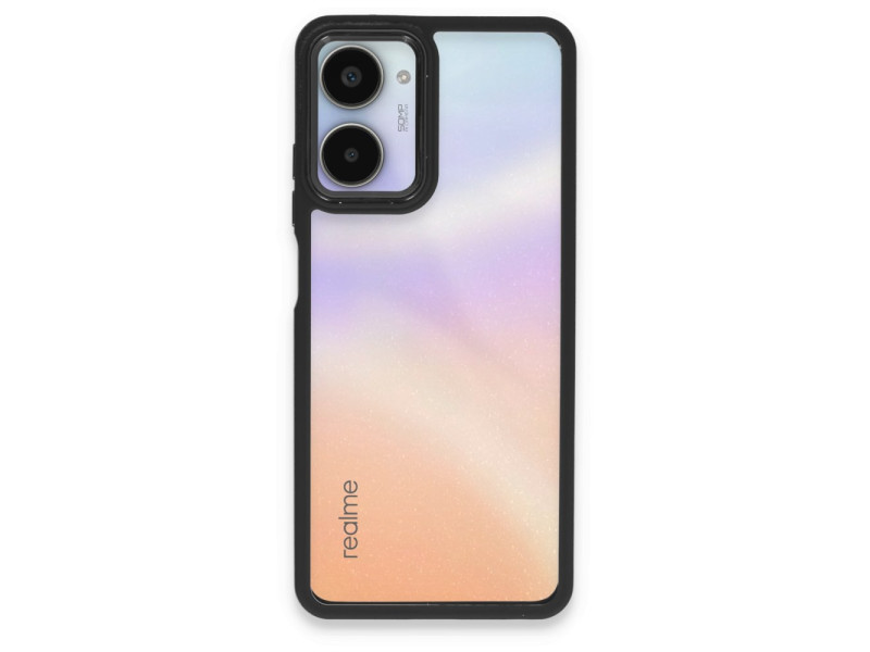 Newface Realme 10 4G Kılıf Dora Kapak - Siyah