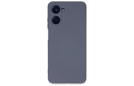 Newface Realme 10 4G Kılıf Nano içi Kadife Silikon - Gri