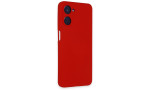 Newface Realme 10 4G Kılıf Nano içi Kadife Silikon - Kırmızı