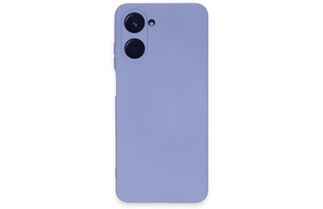 Newface Realme 10 4G Kılıf Nano içi Kadife Silikon - Lila