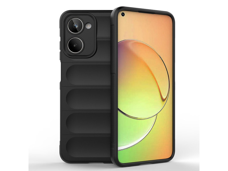 Newface Realme 10 4G Kılıf Optimum Silikon - Siyah