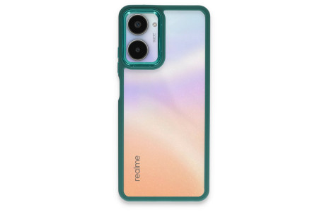 Newface Realme 10 Pro 5G Kılıf Dora Kapak - Haki Yeşil