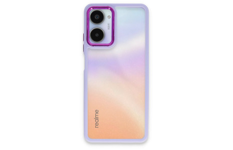 Newface Realme 10 Pro 5G Kılıf Dora Kapak - Lila