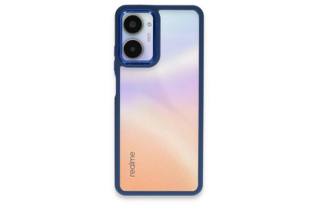 Newface Realme 10 Pro 5G Kılıf Dora Kapak - Mavi