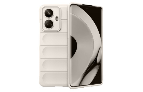 Newface Realme 10 Pro 5G Kılıf Optimum Silikon - Krem