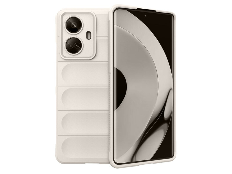 Newface Realme 10 Pro 5G Kılıf Optimum Silikon - Krem