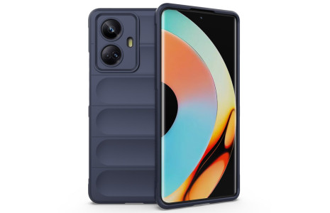 Newface Realme 10 Pro 5G Kılıf Optimum Silikon - Lacivert