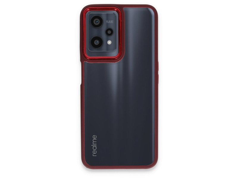 Newface Realme 9 Pro 5G Kılıf Dora Kapak - Kırmızı