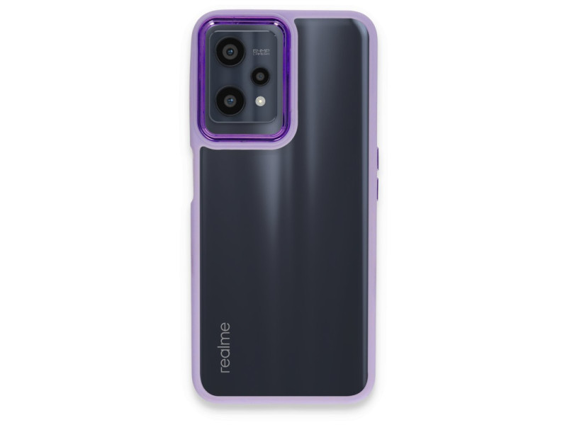 Newface Realme 9 Pro 5G Kılıf Dora Kapak - Lila