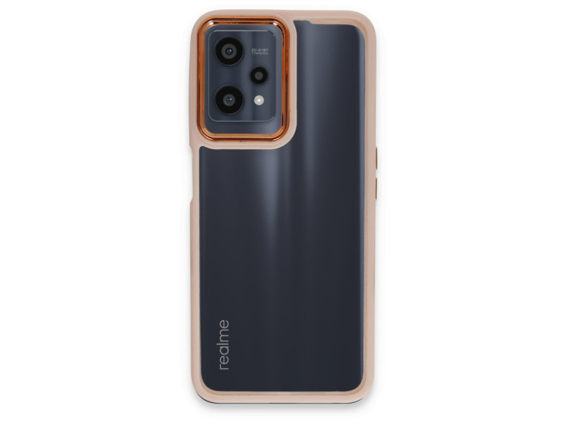 Newface Realme 9 Pro 5G Kılıf Dora Kapak - Pudra
