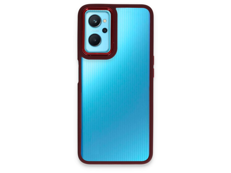 Newface Realme 9i 4G Kılıf Dora Kapak - Kırmızı