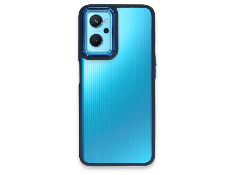 Newface Realme 9i 4G Kılıf Dora Kapak - Mavi