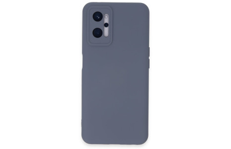 Newface Realme 9i 4G Kılıf Nano içi Kadife Silikon - Gri