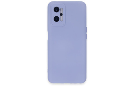 Newface Realme 9i 4G Kılıf Nano içi Kadife Silikon - Lila