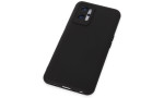 Newface Realme 9i 4G Kılıf Nano içi Kadife Silikon - Siyah
