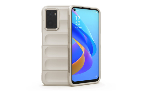 Newface Realme 9i 4G Kılıf Optimum Silikon - Krem