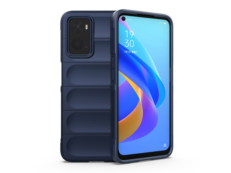 Newface Realme 9i 4G Kılıf Optimum Silikon - Lacivert