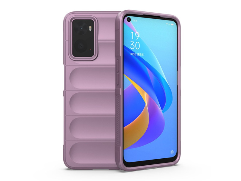 Newface Realme 9i 4G Kılıf Optimum Silikon - Mor