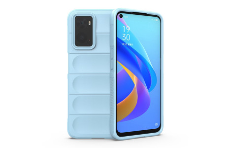 Newface Realme 9i 4G Kılıf Optimum Silikon - Sky Blue