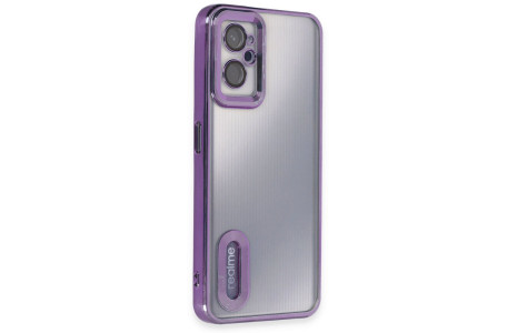 Newface Realme 9i 4G Kılıf Slot Silikon - Mor
