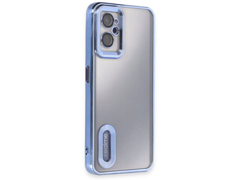 Newface Realme 9i 4G Kılıf Slot Silikon - Sierra Blue