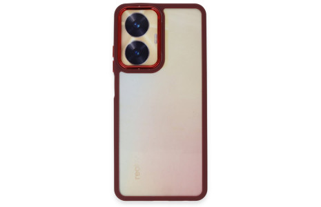 Newface Realme C55 Kılıf Dora Kapak - Kırmızı