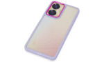 Newface Realme C55 Kılıf Dora Kapak - Lila