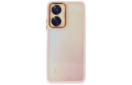 Newface Realme C55 Kılıf Dora Kapak - Pudra