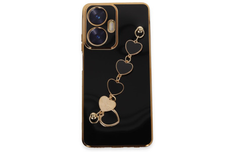 Newface Realme C55 Kılıf Esila Silikon - Siyah