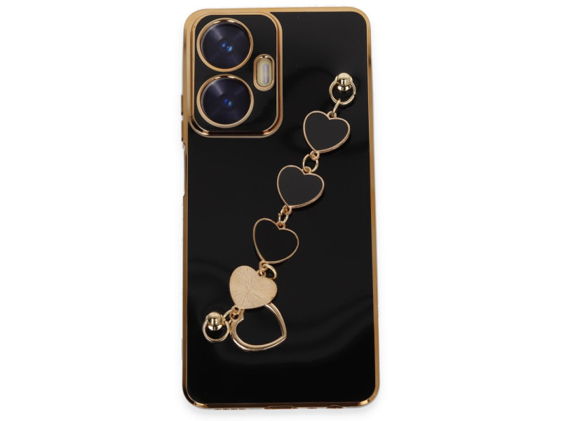 Newface Realme C55 Kılıf Esila Silikon - Siyah