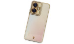Newface Realme C55 Kılıf Liva Lens Silikon - Beyaz