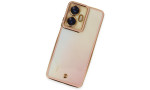 Newface Realme C55 Kılıf Liva Lens Silikon - Pudra