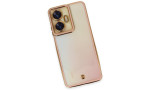 Newface Realme C55 Kılıf Liva Lens Silikon - Pudra