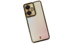 Newface Realme C55 Kılıf Liva Lens Silikon - Siyah
