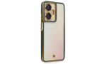 Newface Realme C55 Kılıf Liva Lens Silikon - Yeşil