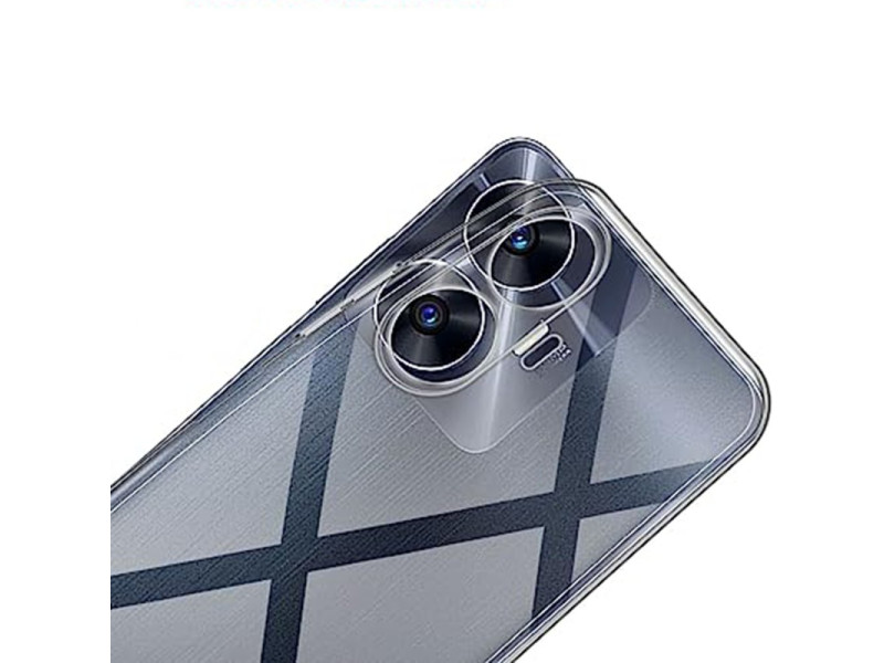 Newface Realme C55 Kılıf Lüx Şeffaf Silikon