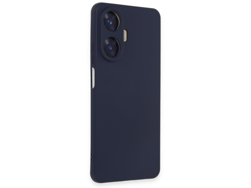 Newface Realme C55 Kılıf Nano içi Kadife Silikon - Mor
