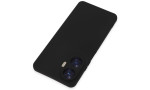Newface Realme C55 Kılıf Nano içi Kadife Silikon - Siyah