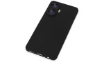 Newface Realme C55 Kılıf Nano içi Kadife Silikon - Siyah