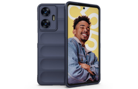 Newface Realme C55 Kılıf Optimum Silikon - Lacivert