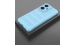 Newface Realme C55 Kılıf Optimum Silikon - Sky Blue