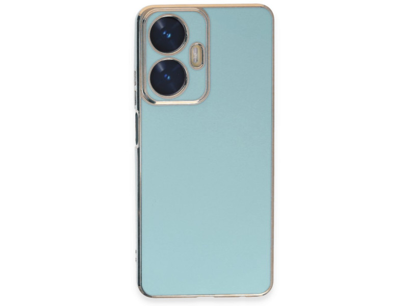 Newface Realme C55 Kılıf Volet Silikon - Açık Yeşil